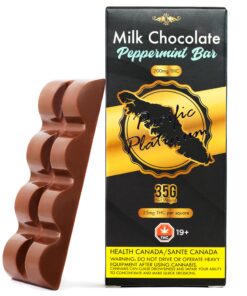 Pacific Platinum Chocolate Bars 200mg THC – Family Brothers Confectionary